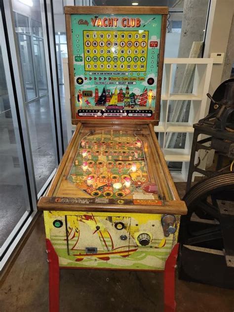 gambling pinball machines without flippers.